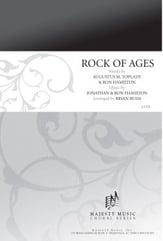 Rock of Ages SATB choral sheet music cover